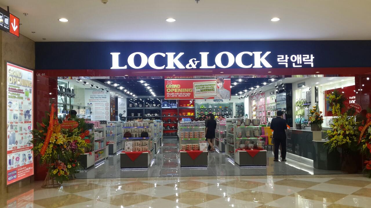 Một cửa hàng của locknlock tại việt nam