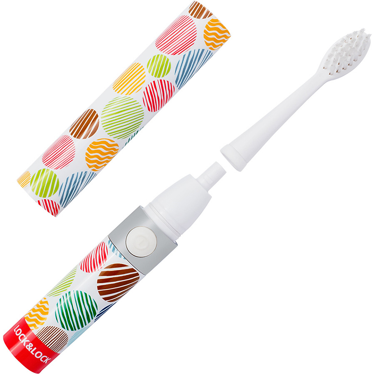 Bàn chải đánh răng điện lock&lock portable electric toothbrush enr236 (162 x 20 x 20 mm)