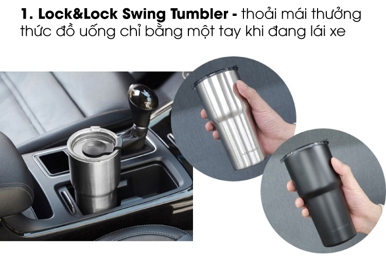 Bình giữ nhiệt lock&lock swing tumbler lhc4179blk