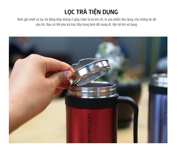 Binh giu nhiet thep khong gi classic tea locklock lhc4030 400ml 5